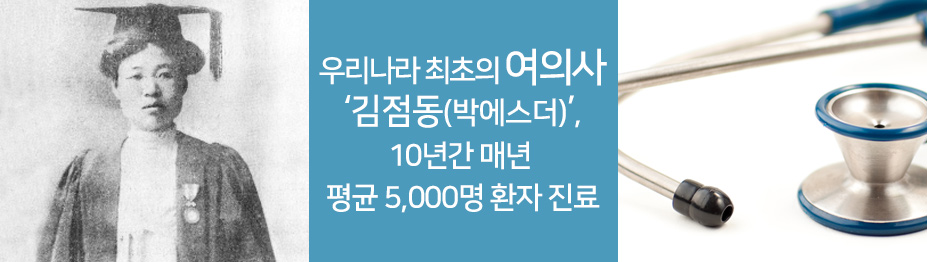 우리나라 최초의 여의사 ‘김점동(박에스더)’…“10년간 매년 평균 5000명 환자 진료”